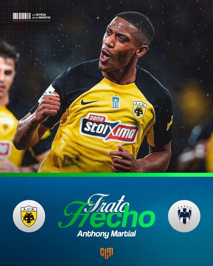 联手拉莫斯！记者：墨西哥球队蒙特雷敲定29岁马夏尔，给丰厚合同