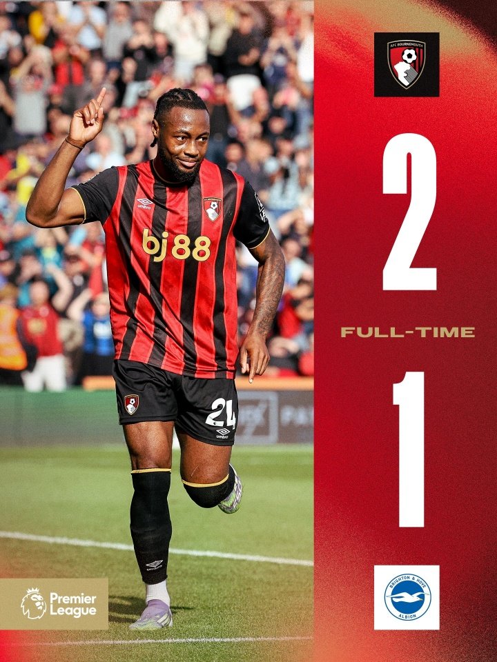 绝了！伯恩茅斯夏窗净赚1亿后防全拆 现英超3连胜升第4仅首轮憾负